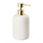 Δοχείο Κρεμοσάπουνου BONITA Stoneware Λευκό 400ml AWD02191912