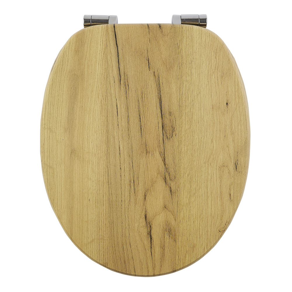 AWD02181098 Καπάκι Λεκάνης AMARGURA από MDF Φυσικό 37.6x45.5x5.5cm AWD02181977 - Image 1