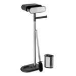 Σταντ Χαρτιού Υγείας και Πιγκάλ Stainless Steel 31x15.3x74.3cm AWD02071980 - Image 2