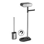 Σταντ Χαρτιού Υγείας και Πιγκάλ Stainless Steel 31x15.3x74.3cm AWD02071980 - Image 5