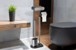 Σταντ Χαρτιού Υγείας και Πιγκάλ Stainless Steel 31x15.3x74.3cm AWD02071980 - Image 8