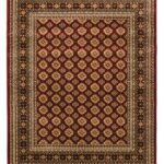 ΧΑΛΙ PERSIA 7838 BURGUNDY ΜΕ ΚΡΟΣΣΙ - 080X150  NewPlan