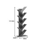Βιβλιοθήκη Fyllo pakoworld sonoma 50x25x141.5εκ - Image 6