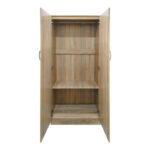 Ντουλάπα πεντάφυλλη Athos I pakoworld sonoma 170x42x180εκ - Image 4