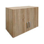Ντουλάπα πεντάφυλλη με πατάρι Athos I pakoworld sonoma 170x42x240εκ - Image 8