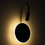 GLOBOSTAR® GOOSE 60882 Μοντέρνο Φωτιστικό Τοίχου - Απλίκα Ξενοδοχείου Reading Light με Φορτιστή USB 3A LED 6W 600lm 36° & 360° AC 220-240V IP20 Φυσικό Λευκό 4500K - CREE XPE & Lumileds SMD Chip & TÜV SÜD Driver - Γκρι Ανθρακί Ματ - Μ15.5 x Π15 x Υ30.5cm - 3 Χρόνια Εγγύηση - Image 10