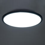 GLOBOSTAR® TUFFIN 60998 Φωτιστικό Πλαφονιέρα Οροφής LED 36W 4140lm 120° AC 220-240V Αδιάβροχο IP54 Ψυχρό Λευκό 6000K - Lumileds SMD Chip - Μαύρο Ματ & Λευκό Γαλακτερό - Μ48 x Π48 x Υ6.5cm - 3 Χρόνια Εγγύηση - Image 9
