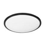 GLOBOSTAR® TUFFIN 60999 Φωτιστικό Πλαφονιέρα Οροφής LED 36W 3960lm 120° AC 220-240V Αδιάβροχο IP54 Φυσικό Λευκό 4500K - Lumileds SMD Chip - Μαύρο Ματ & Λευκό Γαλακτερό - Μ48 x Π48 x Υ6.5cm - 3 Χρόνια Εγγύηση - Image 3