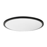 GLOBOSTAR® TUFFIN 60999 Φωτιστικό Πλαφονιέρα Οροφής LED 36W 3960lm 120° AC 220-240V Αδιάβροχο IP54 Φυσικό Λευκό 4500K - Lumileds SMD Chip - Μαύρο Ματ & Λευκό Γαλακτερό - Μ48 x Π48 x Υ6.5cm - 3 Χρόνια Εγγύηση - Image 4
