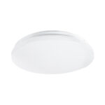 GLOBOSTAR® CELANO 61005 Φωτιστικό Πλαφονιέρα Οροφής LED 20W 2000lm 120° AC 220-240V Αδιάβροχο IP54 Ψυχρό Λευκό 6000K - Lumileds SMD Chip - Λευκό Γαλακτερό - Μ26 x Π26 x Υ6cm - 3 Χρόνια Εγγύηση - Image 2
