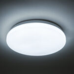 GLOBOSTAR® CELANO 61005 Φωτιστικό Πλαφονιέρα Οροφής LED 20W 2000lm 120° AC 220-240V Αδιάβροχο IP54 Ψυχρό Λευκό 6000K - Lumileds SMD Chip - Λευκό Γαλακτερό - Μ26 x Π26 x Υ6cm - 3 Χρόνια Εγγύηση - Image 9