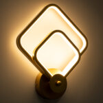 GLOBOSTAR® ANNA 61087 Μοντέρνο Φωτιστικό Τοίχου - Απλίκα LED 15W 1800lm 300° AC 220-240V IP20 Ρυθμιζόμενο Λευκό CCT με On/Off 2700K/4500K/6000K - Lumileds SMD Chip - Χρυσό Βούρτσας - Μ25 x Π8 x Υ30cm - 3 Χρόνια Εγγύηση - Image 7