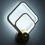 GLOBOSTAR® ANNA 61087 Μοντέρνο Φωτιστικό Τοίχου - Απλίκα LED 15W 1800lm 300° AC 220-240V IP20 Ρυθμιζόμενο Λευκό CCT με On/Off 2700K/4500K/6000K - Lumileds SMD Chip - Χρυσό Βούρτσας - Μ25 x Π8 x Υ30cm - 3 Χρόνια Εγγύηση - Image 9