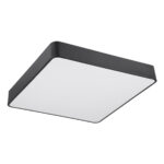 GLOBOSTAR® KAMALA 61208 Μοντέρνο Κρεμαστό Φωτιστικό Οροφής LED 75W 8625lm 120° AC 220-240V IP20 Ρυθμιζόμενο Λευκό CCT με Χειριστήριο από 2700K έως 6000K Dimmable - Lumileds SMD Chip - Μαύρο Ματ - Μ60 x Π60 x Υ8cm - 3 Χρόνια Εγγύηση - Image 11