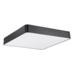 GLOBOSTAR® KAMALA 61208 Μοντέρνο Κρεμαστό Φωτιστικό Οροφής LED 75W 8625lm 120° AC 220-240V IP20 Ρυθμιζόμενο Λευκό CCT με Χειριστήριο από 2700K έως 6000K Dimmable - Lumileds SMD Chip - Μαύρο Ματ - Μ60 x Π60 x Υ8cm - 3 Χρόνια Εγγύηση - Image 14