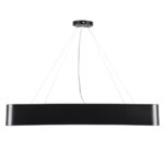 GLOBOSTAR® KAMALA 61208-S Μοντέρνο Φωτιστικό Οροφής LED 75W 8625lm 120° AC 220-240V IP20 Ρυθμιζόμενο Λευκό CCT με Χειριστήριο από 2700K έως 6000K Dimmable - Lumileds SMD Chip - Μαύρο Ματ - Μ60 x Π60 x Υ8cm - 3 Χρόνια Εγγύηση - Image 11