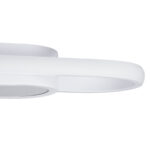 GLOBOSTAR® IGOR 61219 Μοντέρνο Φωτιστικό Οροφής LED 48W 5760lm 210° AC 220-240V IP20 Ρυθμιζόμενο Λευκό CCT με On/Off 2700K/4500K/6000K - Lumileds SMD Chip - Λευκό Ματ - Μ81 x Π13 x Υ4.5cm - 3 Χρόνια Εγγύηση - Image 7