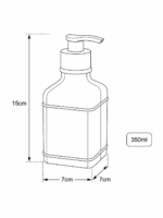 Σετ Δύο Dispenser & Αρωματικό Χώρου με Sticks Γυάλινο/Μπαμπού με δίσκο Pink MRShome - Image 4