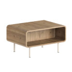 Τραπεζάκι σαλονιού Draen Megapap χρώμα sepet oak 70,3x50x38,7εκ. - Image 4