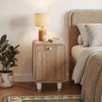 Κομοδίνο Doro Megapap χρώμα sepet oak 35,3x34x51εκ. - Image 2