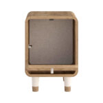 Κομοδίνο Doro Megapap χρώμα sepet oak 35,3x34x51εκ. - Image 5