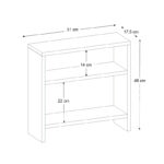Τραπεζάκι βοηθητικό Silvanus Megapap χρώμα sandstone 51x17,5x49εκ. - Image 8