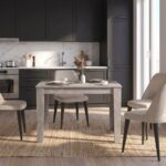 Τραπέζι Darlen Megapap χρώμα γκρι σκυροδέματος 110x72x74εκ. - Image 4