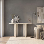 Κονσόλα Cortado Megapap χρώμα travertine 120x35x75εκ. - Image 6