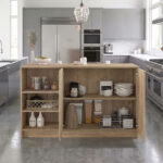 Τραπέζι - Πάγκος κουζίνας Peres Megapap χρώμα sepet oak 150x70x91,8εκ. - Image 2