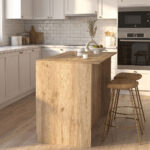 Τραπέζι - Πάγκος κουζίνας Peres Megapap χρώμα sepet oak 150x70x91,8εκ. - Image 3