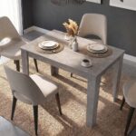 Τραπέζι Darlen Megapap χρώμα γκρι σκυροδέματος 125x72x74εκ. - Image 2