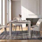 Τραπέζι Darlen Megapap χρώμα γκρι σκυροδέματος 125x72x74εκ. - Image 6