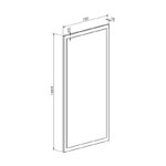 Έπιπλο εισόδου Ansia pakoworld καρυδί oak 210x44,7x175εκ - Image 6