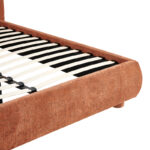 Κρεβάτι Salena pakoworld terracotta ύφασμα 160x200εκ - Image 6