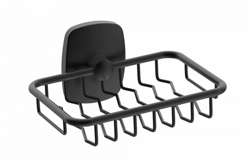 31-8009 HOTELIA - ΣΠΟΓΓΟΘΗΚΗ ΜΙΚΡΗ black mat - Image 1