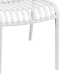 Καρέκλα Zoi pakoworld pp σε λευκή απόχρωση 42x58x79εκ - Image 7