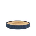 Σαπουνοθήκη ANDORA ABS/Bamboo Μπλε/Φυσική 13.3x10.3x2.7cm AWD02191915