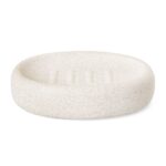 Σαπουνοθήκη BONITA Stoneware Λευκή 12.7x9.2x3.1cm AWD02191915