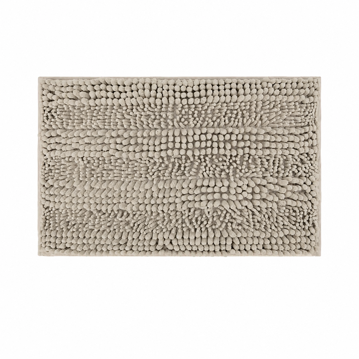 DC-023003_1 Πατάκι Μπάνιου Chenille 45x70cm Μπεζ MRShome - Image 1