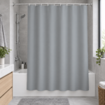 Κουρτίνα Μπάνιου 180x180cm PEVA Γκρι MRShome