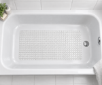 Αντιολισθητικό Πατάκι Μπάνιου TPR 35x78cm Λευκό MRShome - Image 2