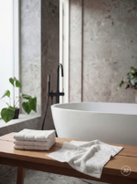 Zone Denmark Πετσέτα Χεριών Βαμβακερή 30x30 - Sauna White - Image 2
