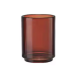 Zone Denmark Ποτηροθήκη Γυάλινη Ø7,5x10 - Tada Brown