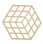 Zone Denmark Σουπλά Για Ζεστά Σκεύη Σιλικόνης 16x14 - Cube Sand