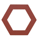 Zone Denmark Σουπλά Για Ζεστά Σκεύη Σιλικόνης 16x14 - Bold Burgundy