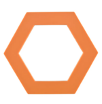 Zone Denmark Σουπλά Για Ζεστά Σκεύη Σιλικόνης 16x14 - Bold Orange